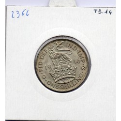 Grande Bretagne 1 shilling 1946 Sup, KM 853 pièce de monnaie