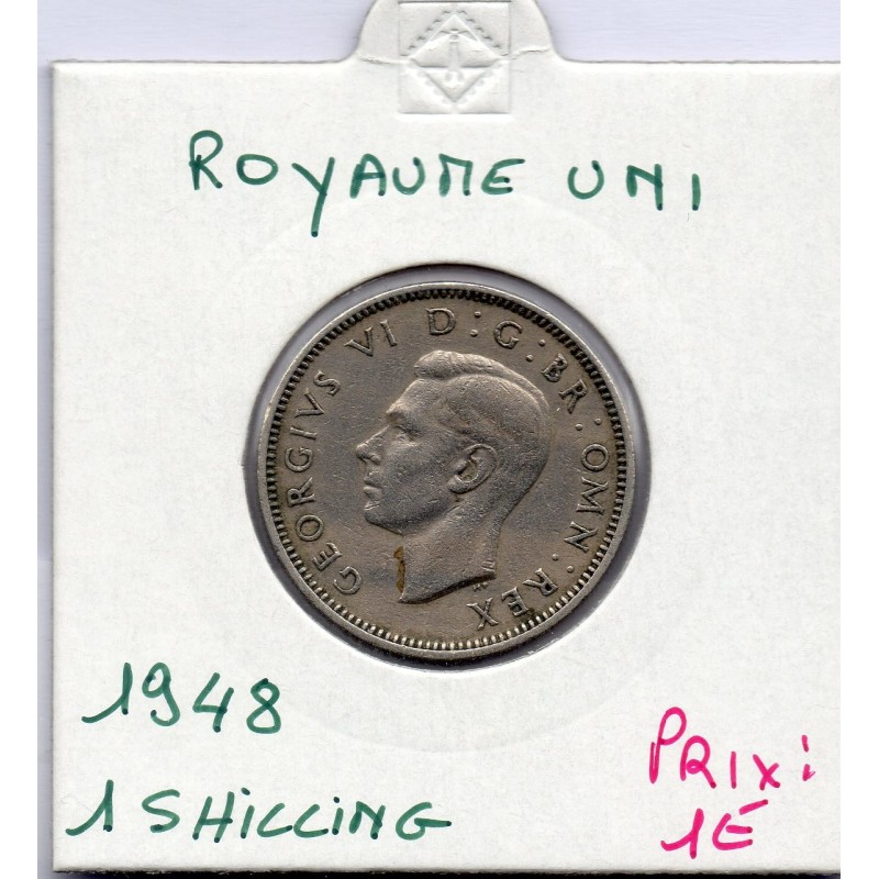 Grande Bretagne 1 shilling 1948 TTB, KM 863 pièce de monnaie Grande Bretagne 1 shilling 1948 TTB, KM 863 pièce de monnaie