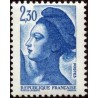 Timbre Yvert No 2189 type marianne Liberté 2.30fr bleu