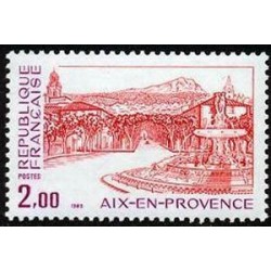 Timbre Yvert No 2194 Série touristique Aix en Provence