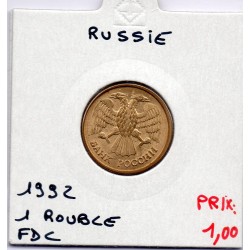 Russie 1 Ruble 1992 FDC, KM Y311 pièce de monnaie