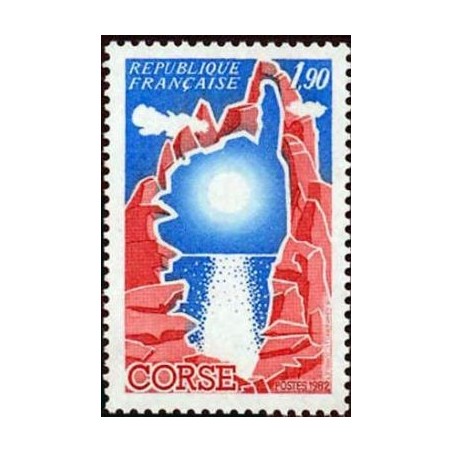 Timbre Yvert No 2197 Région Corse