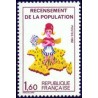 Timbre Yvert No 2202 Recensement de la population