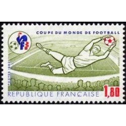 Timbre Yvert No 2209 coupe du monde de foot