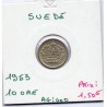 Suède 10 Ore 1953 Sup, KM 823 pièce de monnaie