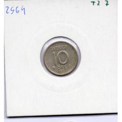 Suède 10 Ore 1953 Sup, KM 823 pièce de monnaie