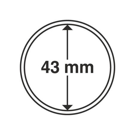 capsules diamètre 43 mm