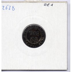 Suisse Canton Genève 1 Sol 1833 TTB+, KM 120 pièce de monnaie