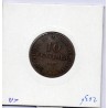 Suisse Canton Genève 10 centimes 1847 TTB, KM 134 pièce de monnaie