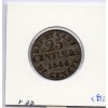 Suisse Canton Genève 25 centimes 1844 TB, KM 129 pièce de monnaie