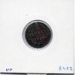 Suisse Canton Schwyz 2 rappen 1846 TTB, KM 62 pièce de monnaie