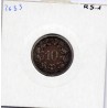 Suisse 10 rappen 1902 TTB, KM 27 pièce de monnaie