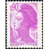 Timbre Yvert No 2242 Type Mariane liberté, 90ct violet clair