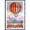 Timbres Yvert No 2262 Bicentenaire de l'air et de l'espace, 2e ascension en montgolfière