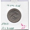 Tunisie 1/2 Dinar 1418 AH - 1997 Sup, KM 318 pièce de monnaie