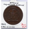 Vatican République Romaine  3 Baiocchi 1849 TTB+, KM 23 pièce de monnaie