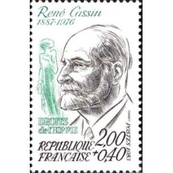 Timbre Yvert No 2283 René Cassin