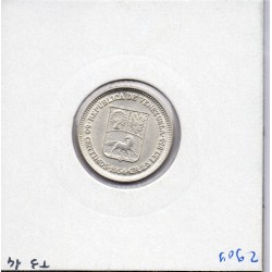 Venezuela 50 centimos 1954 Sup, KM Y36 pièce de monnaie