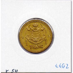 Monaco Louis II 1 franc 1943 Spl, Gad 132 pièce de monnaie