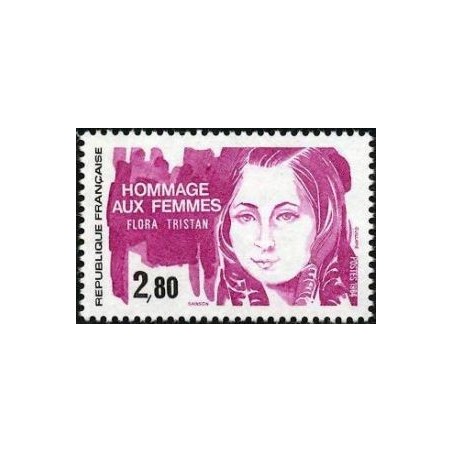 Timbre Yvert No 2303 Hommage aux Femmes, Flora Tristan