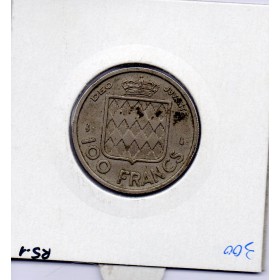 Monaco Rainier III 100 francs 1956 TTB, Gad 143 pièce de monnaie