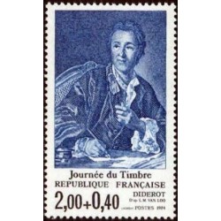 Timbre Yvert No 2304 Journée du timbre, Diderot