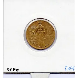 Monaco Rainier III 10 centimes 1962 Sup, Gad 146 pièce de monnaie