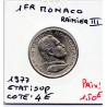 Monaco Rainier III 1 Franc 1977 Sup, Gad 150 pièce de monnaie