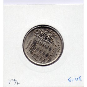 Monaco Rainier III 1 Franc 1977 Sup, Gad 150 pièce de monnaie