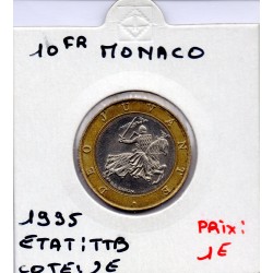 Monaco Rainier III 10 Francs 1995 TTB, Gad 160 pièce de monnaie