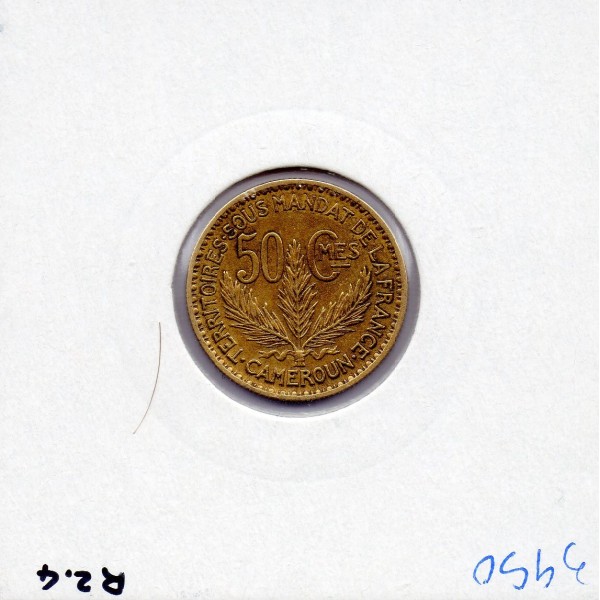 Cameroun 50 centimes 1924 Sup, Lec 2 pièce de monnaie