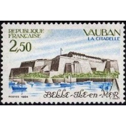 Timbre Yvert No 2325 La citadelle de Vauban à Belle Ile en Mer Morbihan