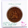 Indochine 1 cent 1889 TTB, Lec 41 pièce de monnaie