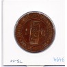 Indochine 1 cent 1892 TTB+, Lec 43 pièce de monnaie