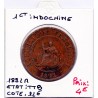 Indochine 1 cent 1892 TTB, Lec 43 pièce de monnaie