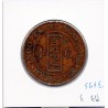 Indochine 1 cent 1892 TTB, Lec 43 pièce de monnaie