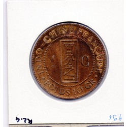 Indochine 1 cent 1892 Sup, Lec 43 pièce de monnaie