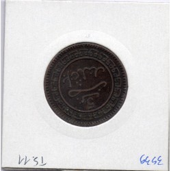 Maroc 5 Mouzounas 1321 AH -1903 Birmingham Sup-, Lec 61 pièce de monnaie