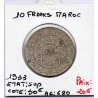 Maroc 10 francs 1352 AH -1933 Sup, Lec 256 pièce de monnaie