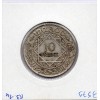 Maroc 10 francs 1352 AH -1933 Sup, Lec 256 pièce de monnaie