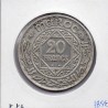 Maroc 20 francs 1352 AH -1934 Sup, Lec 271 pièce de monnaie