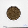 Maroc 20 francs 1371 AH -1952 Sup+, Lec 277 pièce de monnaie