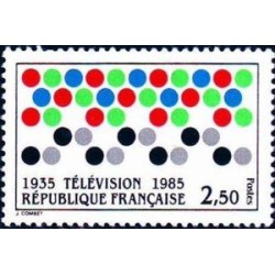 Timbre France Yvert No 2353 La télévision