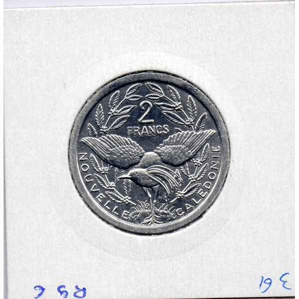 Nouvelle Calédonie 2 Francs 1991 FDC, Lec 67 pièce de monnaie