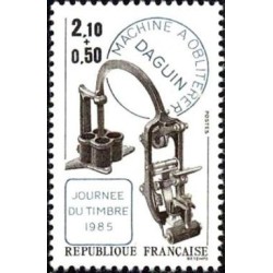 Timbre France Yvert No 2362 Journée du timbre, machine à oblitérer Daguin