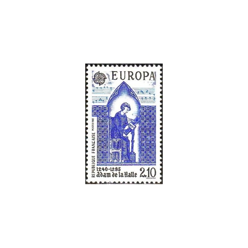 Timbre France Yvert No 2366 Europa, Adam de la Halle