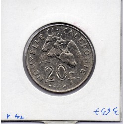 Nouvelle Calédonie 20 Francs 1986 TTB, Lec 112 pièce de monnaie