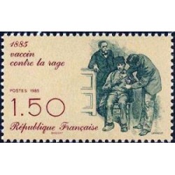 Timbre France Yvert No 2371 Vaccin contre la rage