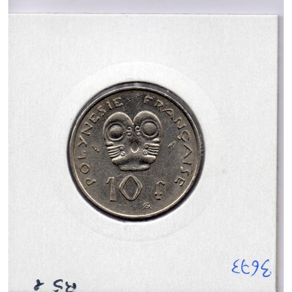 Polynésie Française 10 Francs 1975 Sup, Lec 71 pièce de monnaie