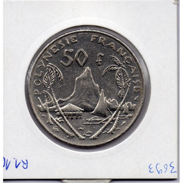 Polynésie Française 50 Francs 1982 TTB, Lec 116 pièce de monnaie